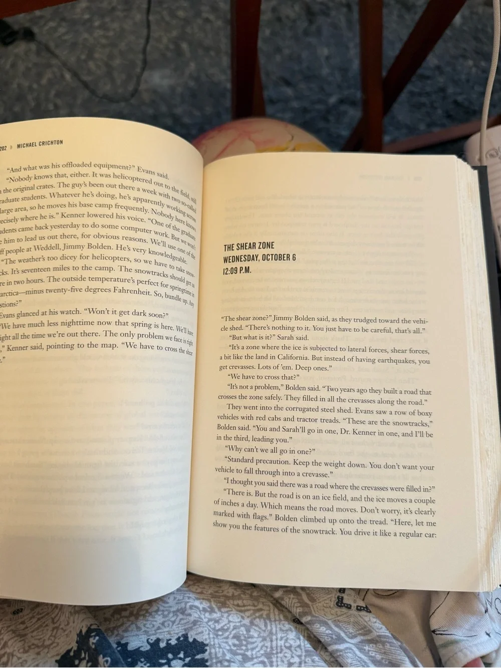 Michael Crichton State of Fear hardcover book